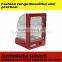 Curved Glass Warming Display Showcase/ Hot Food Warmer Display Showcase