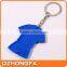 Custom Rubber Keyring, Football T-Shirt Shape Keyring