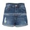 Fashion Mid-Waist Denim Short Jeans Pant Hot Girls frayed cuffed Shorts Ladies Short Jeans womenTop