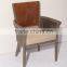 American Style Dining Room Leather Armchair