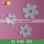 Flower DIY 3pcs Art wood delicate Wall Sticker Removable Decal Home Decor