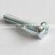 DIN7985 Blue White zinc Cross recessed pan head screws