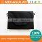 15W waterproof solar cell phone charger 5V 2A output