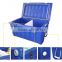 rotational molded insulated ice chest cooler bin