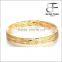 18K Gold Plated Twisted Charm Bracelets, Gold Bangles Designs for women