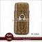 Portable Multi-function leather cigar case with cigar cutter have gift box