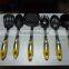 Silicone kitchen utensil set innovated with stand