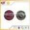 2016 Hot Factory fancy custom flat metal buttons