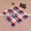 High Quality Plaid Printing Cotton Men Suiting Pocket Squares