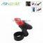 Solar Energy Rechargeable Bicycle Tail Light With 3 Modes for Ultra Bright LED