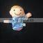 Cute the grandma and the man toy plush family finger puppets stuffed finger puppets