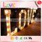 Factory direct sale wedding decorative letter sign