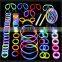 2015 Popular Led Colorful Bracelet , Colorful Cool Led Glow Stick Bracelet