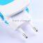 Wholesale USB Wall Charger for iphone, Dual USB Wall Charger with EU Plug-Blue