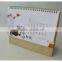 Custom Printing Calendars Standing Desk Flip Calendars With Wire O Binding