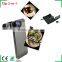 Universal Clip Mobile Phone Camera Lens 180 Degree Fisheye Lens 0.63x Wide And 10x Macro 3in1 Camera Lens Kit for IPhone Samsung