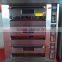3 Deck 6 Trays Gas Oven For Mini Bakery