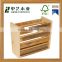 Wholesale natural colour unfnished office wooden magazine rack office file rack