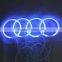 CCFL HALO rings light kits for honda jazz white blue led headlights 80mm full ring headlight for cars CCFL angel eyes