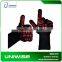 Red Silicone Coated Heat Resistant BBQ Gloves