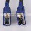 High quality 3+6 nickle-plated HD15pin computer vga cable 30m