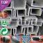 Steel Channel Supplier Professional steel prices c channel Various Steel Channel Sizes steel channel sizes