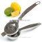 stainless steel manual fruit lemon squeezer kitchen bar citrus juicer hand press