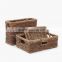 Natural seagrass and banana leaf interwoven storage basket                        
                                                Quality Choice