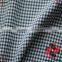 cationic polyester plaid pongee imitation yarn dyed fabric for shirt