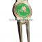Custom Divot Tool With Golf Ball Marker