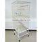 New Design Double Stackable White Large Metal Bird Cage Breeding