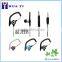Cheap and fashion popular ear hook metal sport earphone