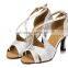 New Fashion Women Dancing Shoes Salsa Satin Ballroom Tango Latin Dance Shoes Free Shipping