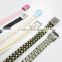 high strength Wholesale 40mm cotton colorful striped garment belts