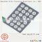 Metal dome tactile membrane switch , waterproof Membrane Foil Switch