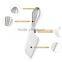 3 pcs stainless steel hollow cheese knife set