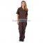 Fashion Scrub Suit Designs/medical Nursing Scrubs Women/flare Leg Scrubs Sets