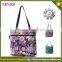 2016 Collapsible shopping bag cheap cartoon printed folding shopping bag