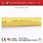 1/2" 3/4" 1" yellow color PE Cover 304 steel bellows gas pipe