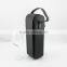 faux leather wine carrier