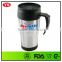 14 oz insulated stainless steel double wall mug with handle