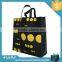 Design promotional cartoons non-woven shopping bag