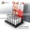 customized Black multi-function cosmetics display stand