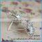 Guangzhou factory high quality jewelry cabochons earring settings ,accessories to make earrings