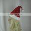 2016 new good quality hot sale red velvet christmas hat