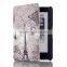 Leather flip leather case for Amazon Kindle Voyage,Magnet wake up case for amazon tablet