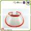 Uv Care Promotion Cheap Waterproof Transparent Pvc Sun Visor Cap