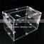 custom acrylic clear plastic terrarium