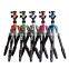 The World's First Stylish High Quality With Three Levels Video Aluminum Colorful Professional Camera Tripod