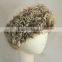 Low price wholesale Headband Real Sheep Fur For Fashion Women